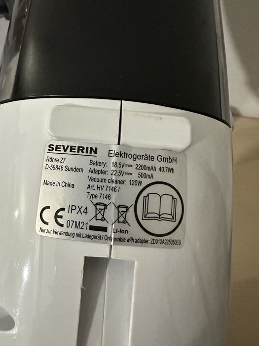 Aspirator de mana severin