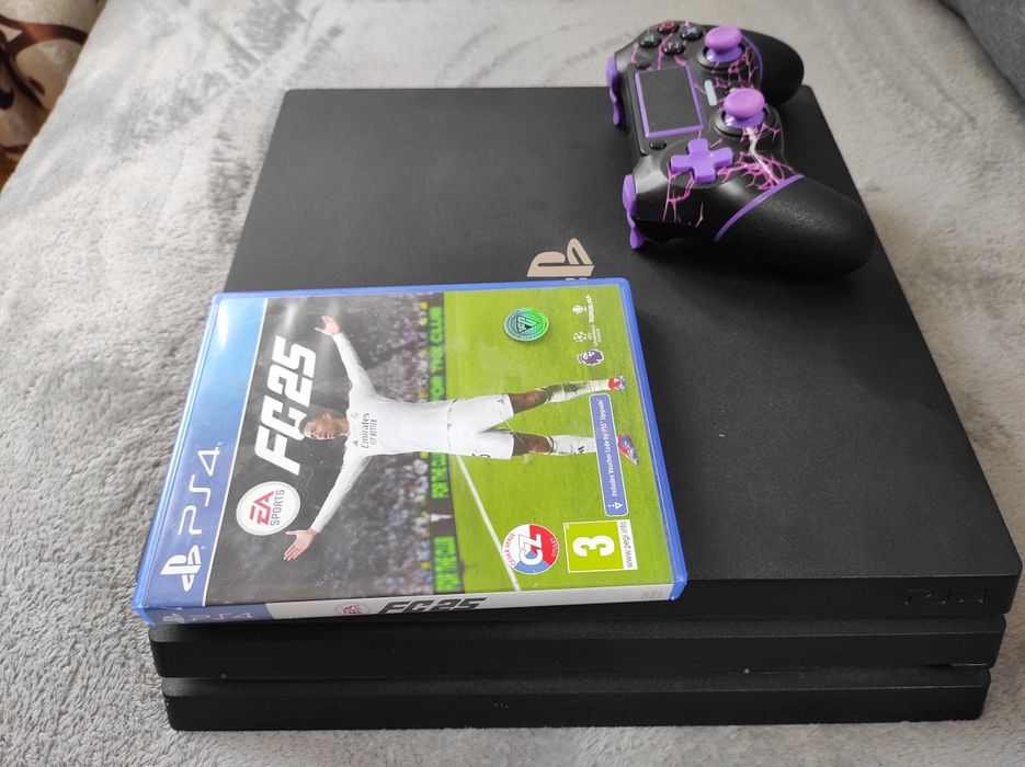 Vând Ps 4 pro + FC 25