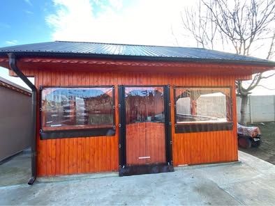 Folie PVC pentru închis balcoane/terase/foișoare