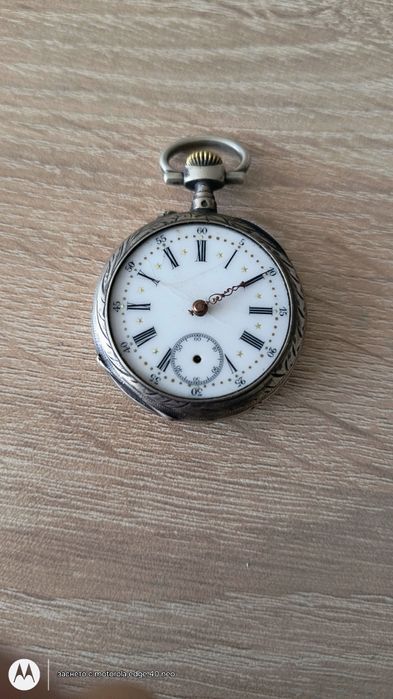 сребърен часовник за части