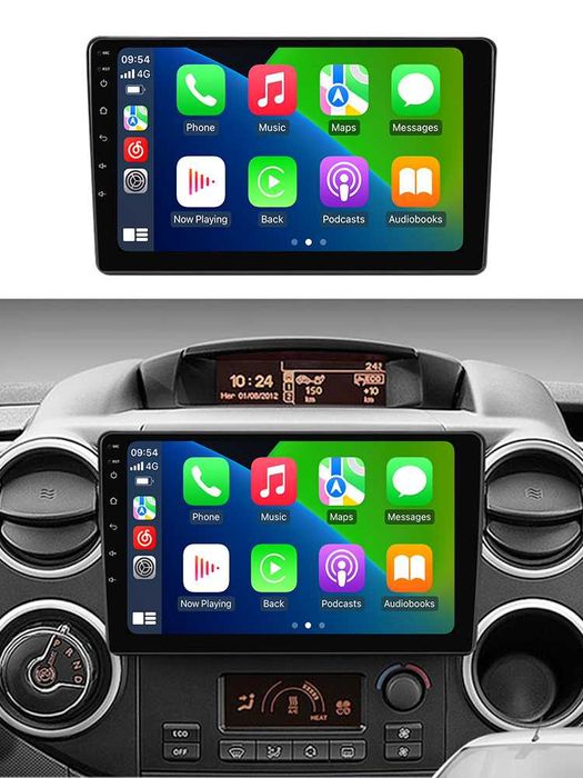 Navigatie Android 14 Citroen Berlingo 2008 -2019 Waze CarPlay + CAMERA