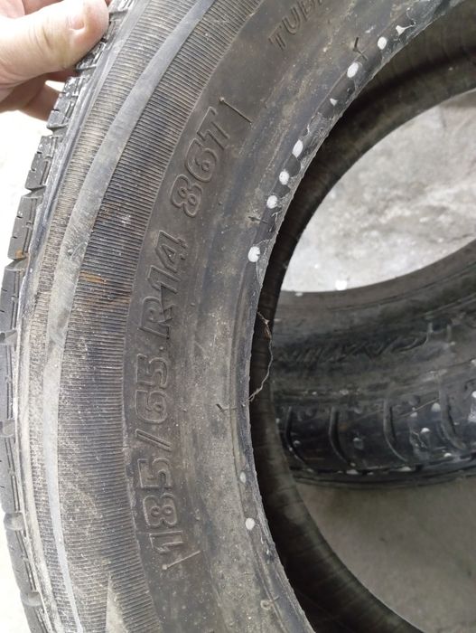 Шины летние 14 на запаску