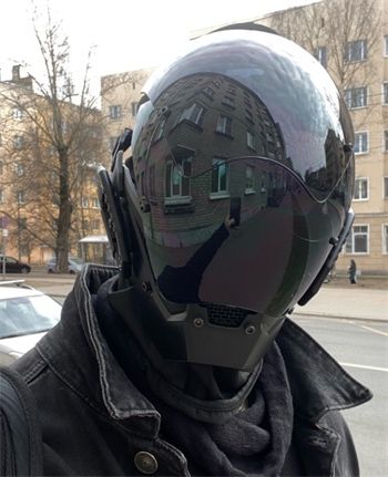 Маска киберпанк mask cyberpunk