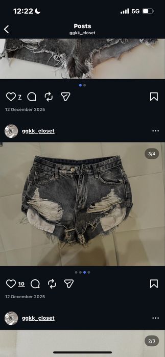 къси дънкови панталони