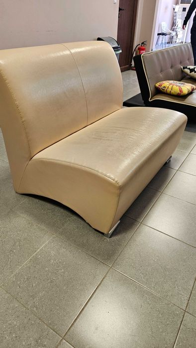 Канапе двойка кожа