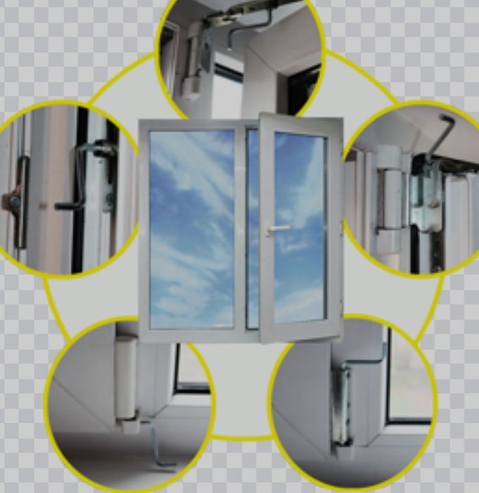 Ремонт Окон и двери ПВХ, алюминии.