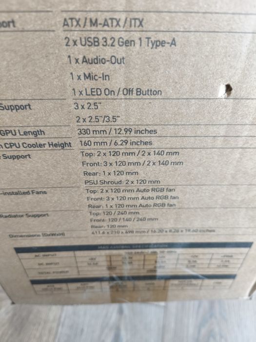 msi mag forge 120A B65