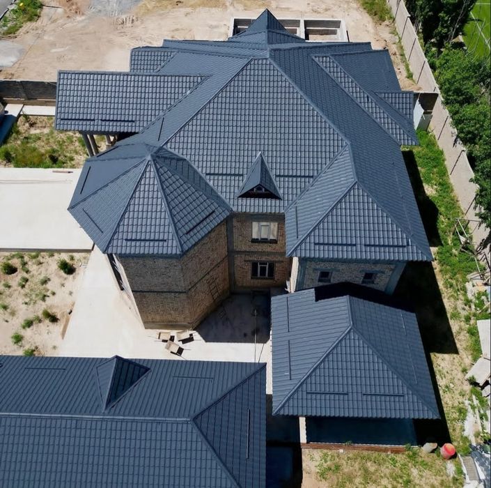 Крыша  жабамыз.Черепица