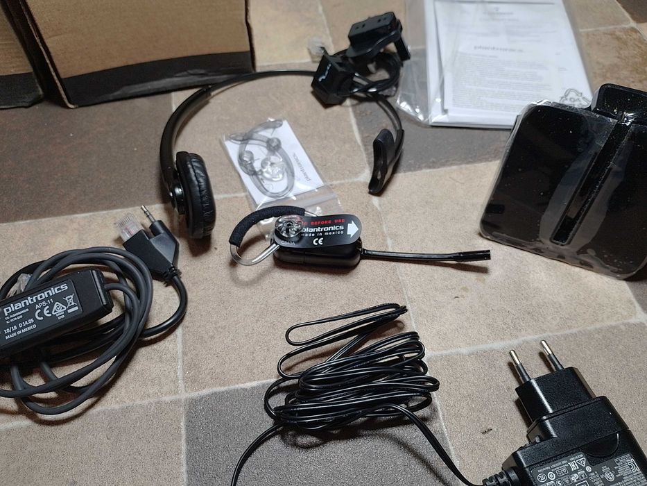 Casti audio wireless Plantronics CS540 / DECT /set 2 bucati