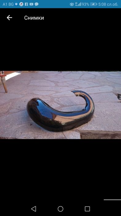 ВЕЧЕ И ЗА 2025!!Карбонов предпазител(гард) за гайда(beta;ktm;hisqvarna