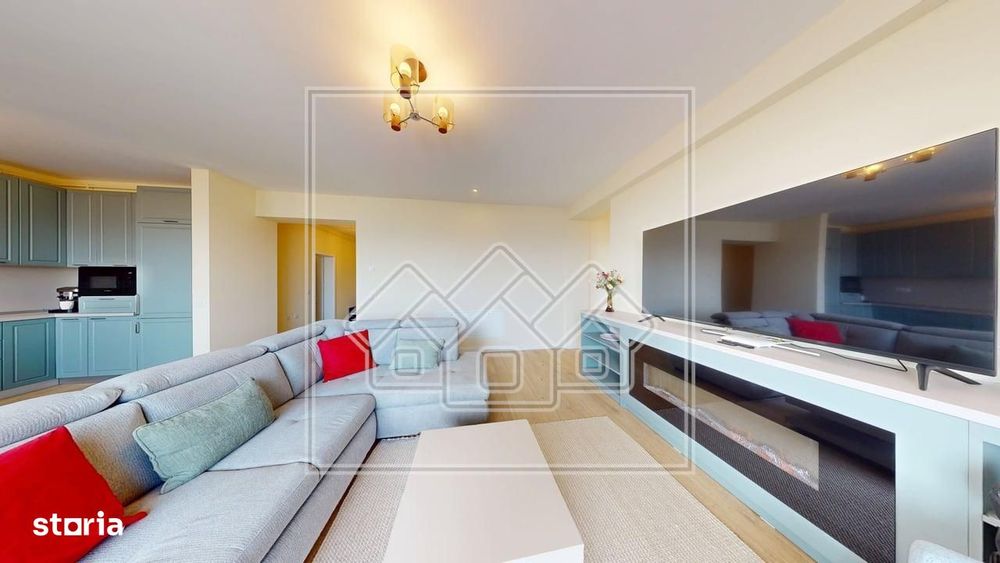 Penthouse nou - 87 mp utili, terasa 100 mp - mobilat si utilat modern