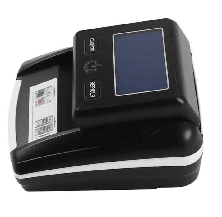 Дигитален детектор за банкноти с UV защита + зарядно – EUR / USD