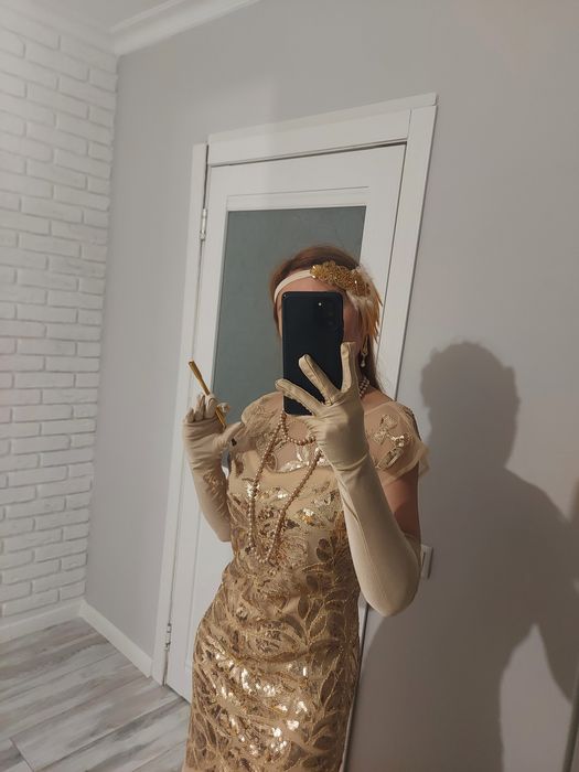 Прокат винтаж наряд в стиле Гэтсби