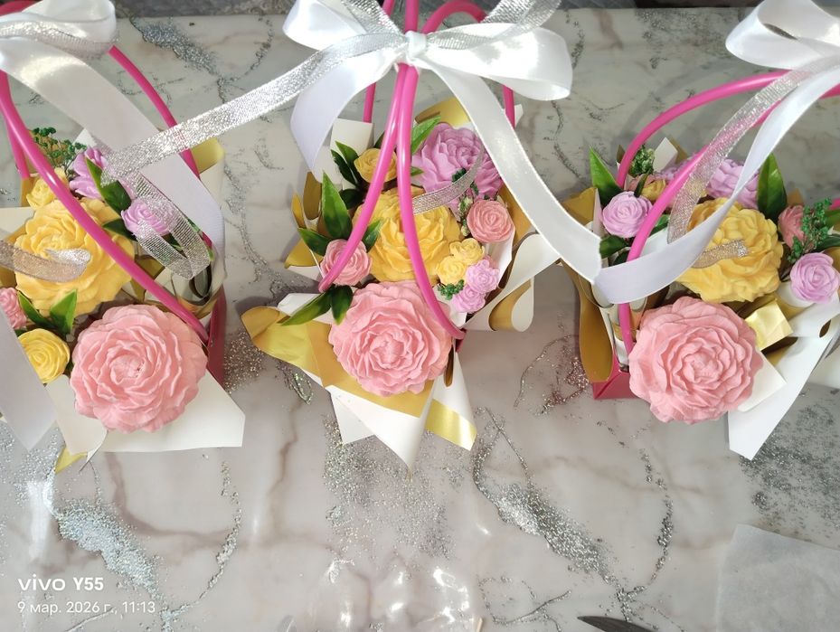 Сабыннан жасалған гулдер