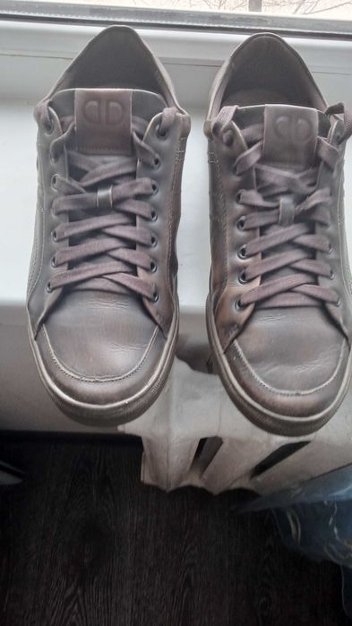 Кроссовки кожаные маде Бразилия