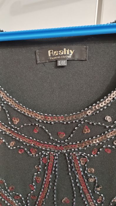 Парти рокля с пайети