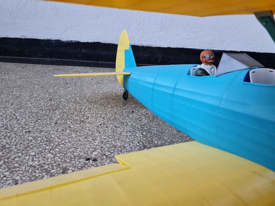 Avion macheta Stearman PT-17 Kaydet /3D print pentru RC