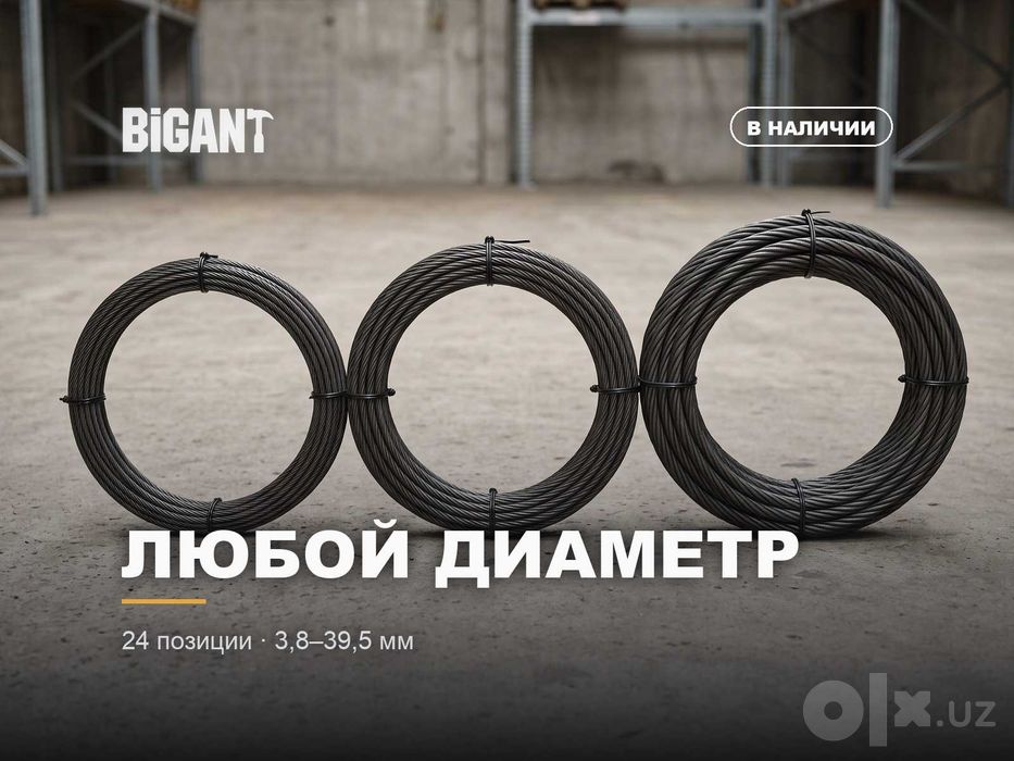 Стальной трос — цена за метр по каждому диаметру, ГОСТ 2688-80