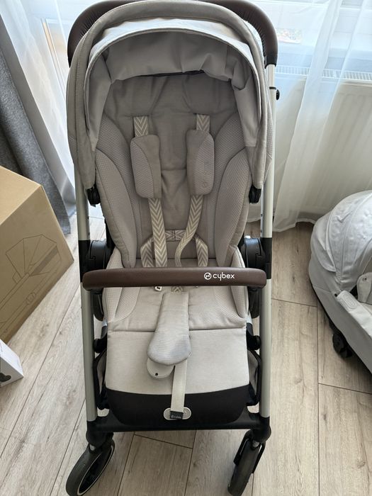 Детска количка Cybex Balios S Lux 3 в 1 - цвят Lava Gray .