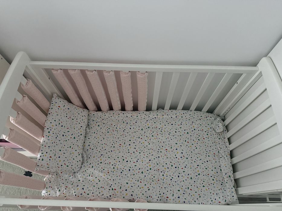 Patut pentru copil din lemn / cosleeping / inaltime ajustabila