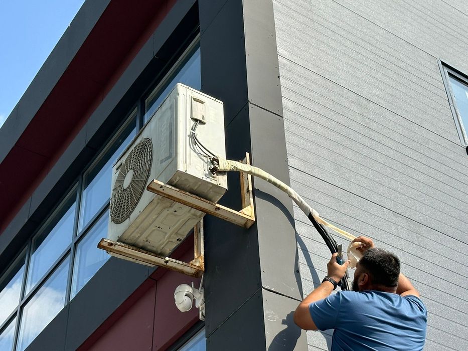 Установка кондиционера