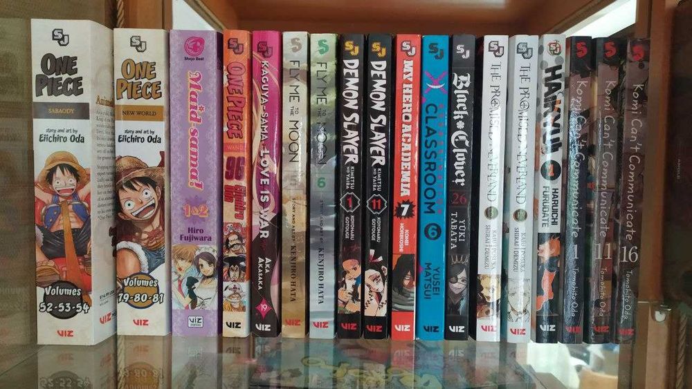 Манга на английски език ( има и на други езици )