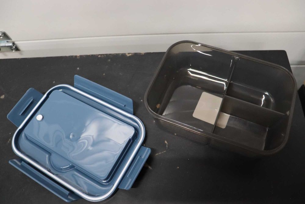 Кутия за обяд, BentoBox, 20,1 x 14,5 x 5 cm, синя, 1000ml