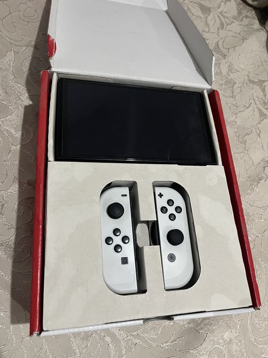 Switch oled белый прошитый 512GB