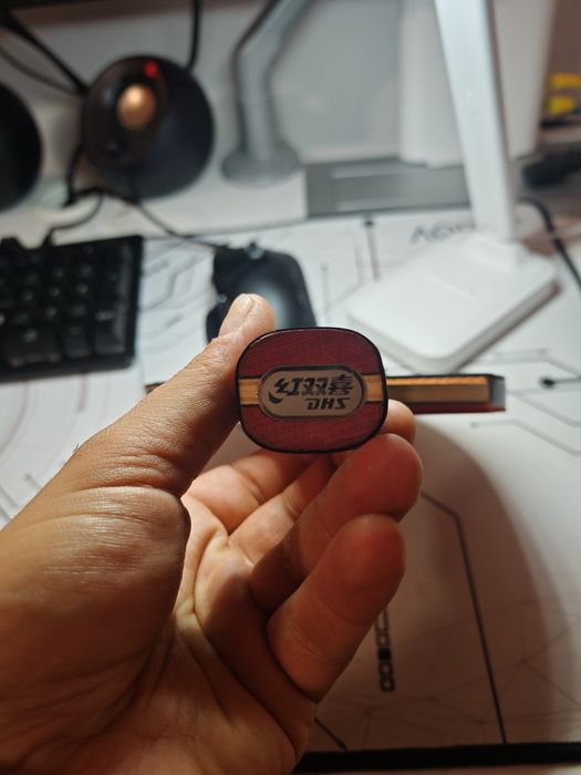 Paleta ping pong dhs hurricane 3 ittf 24-108