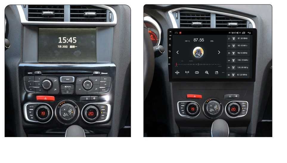 Navigatie Citroen C4 din 2010 - 2018 Garantie 2GB 4GB 8G Camera Gratis