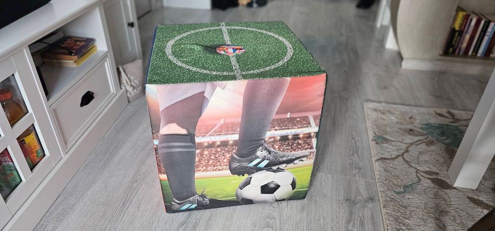 Детска футболна табуретка