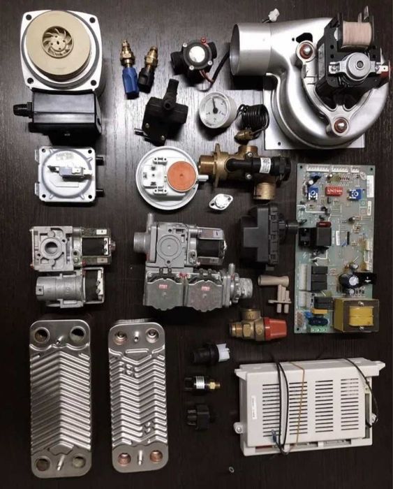 2 контурные катёлларга запчастлар