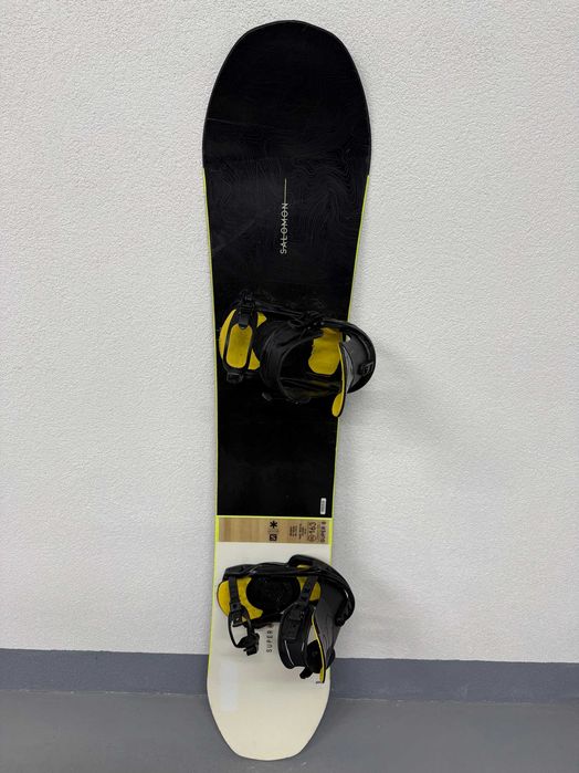 placa snowboard salomon super 8 L163cm