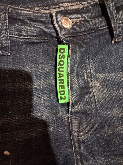 Продам джинсы дискваред2 слим фит