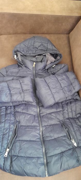 Дамско яке тъмносиньо