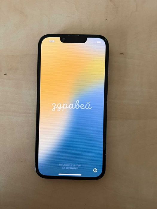 IPhone 13 – работещ, дефект в камерата, пълен комплект