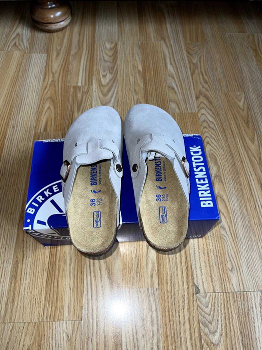 Birkenstock / Suède-Boston / 36 / Gri