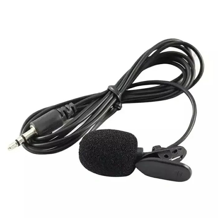 Питличный микрофон (петличка). Длина - 1м.