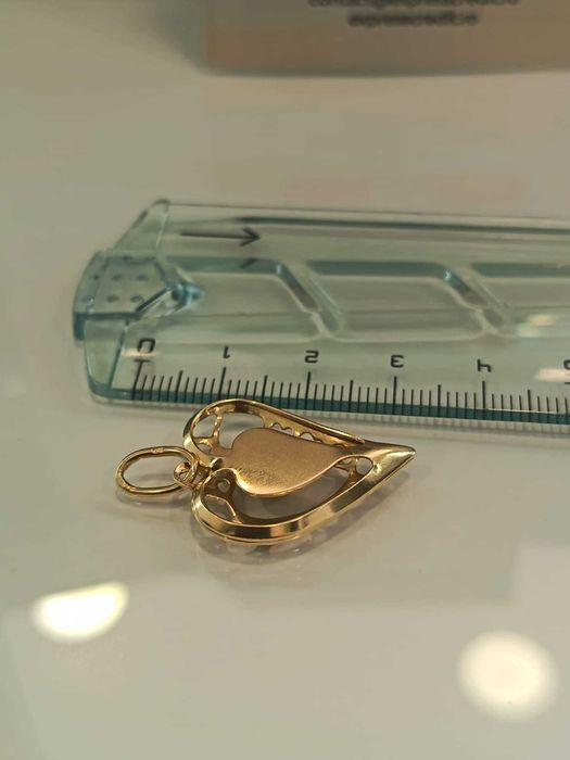 (AG41) Pandativ aur 14K B5987.1 - Certificat de garantie!