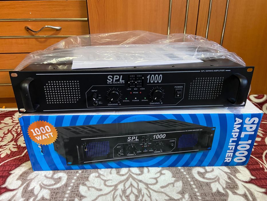 Усилвател 1000 вата със вграден еквалайзер