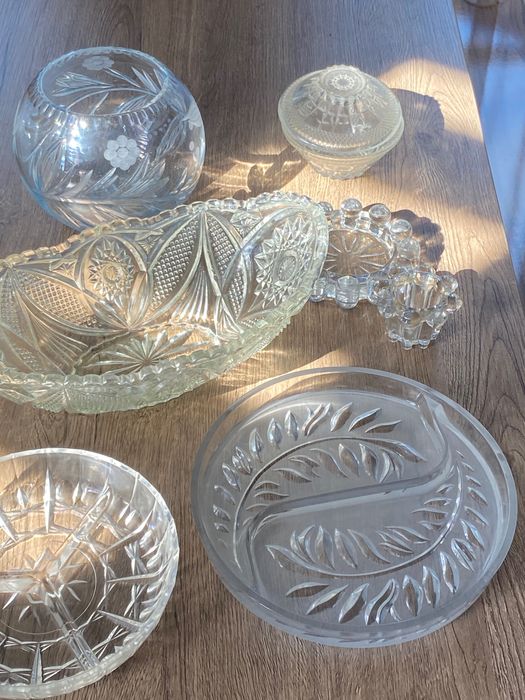 Кристали,халби,чаши