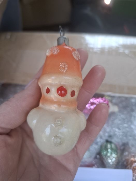 СССР,Новогодние игрушки,со временем СССР