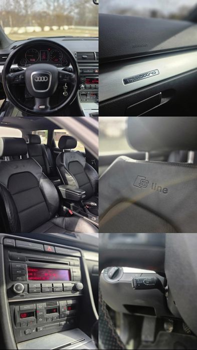 Audi A4 B7 3xS-line 2.0 Diesel Quattro 
Vnd 
Tracțiune integrala 4x4 Q