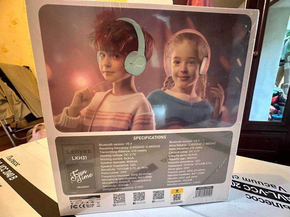 Lenyes LKH31 — накладные наушники, предназначенные для детей, новыe