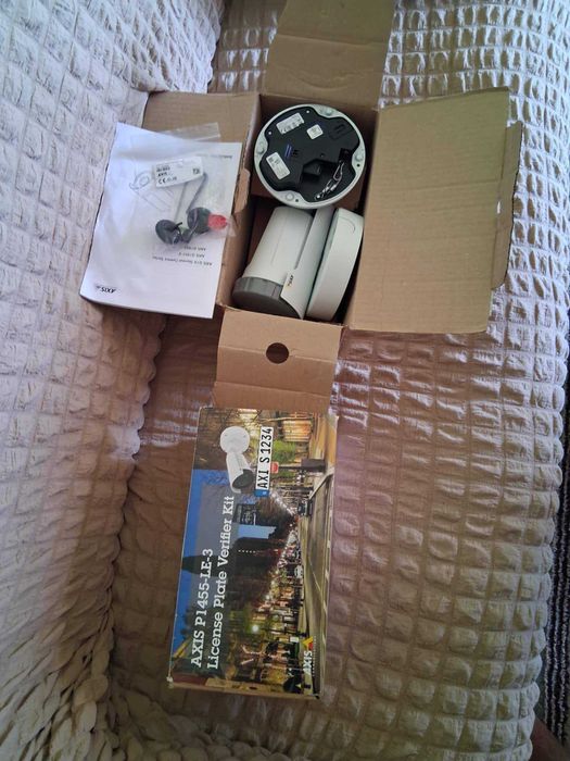 2 x IP камери Axis P1455-LE-3 | 1080p 60fps | IR 40м | LPR | IK10/IP67