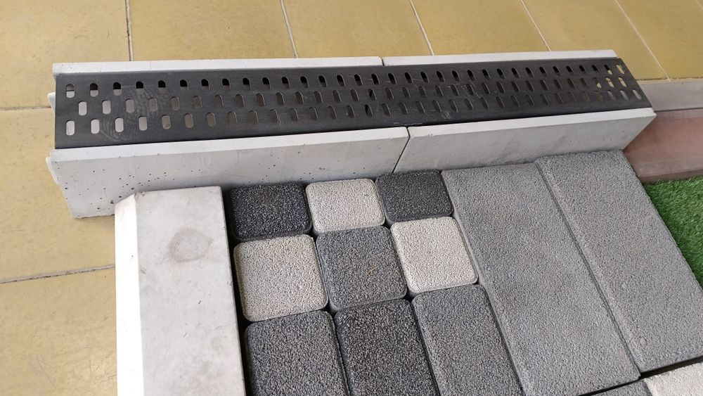 Бетон латок метал копког 17х17 см. Асфалт ва паркинг учун