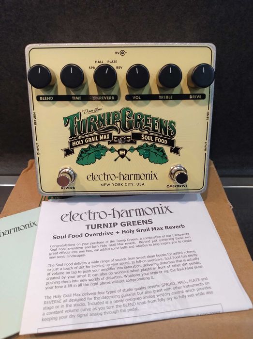 Мултиефект за китара Electro Harmonix Turnip Greens Pedal