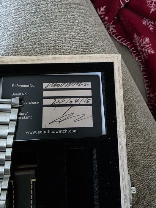 Aquatico Horizon Hawk Aventurine Dial Automatic Pilot Watch