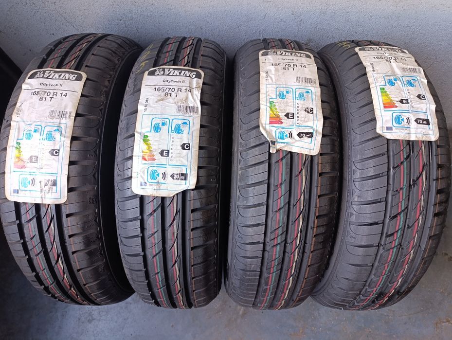 Anvelope de vara noi 165 70 14 Viking Citytech ll 4 buc