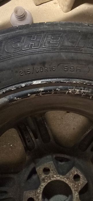 Джанти с гуми от Мерцедес R16